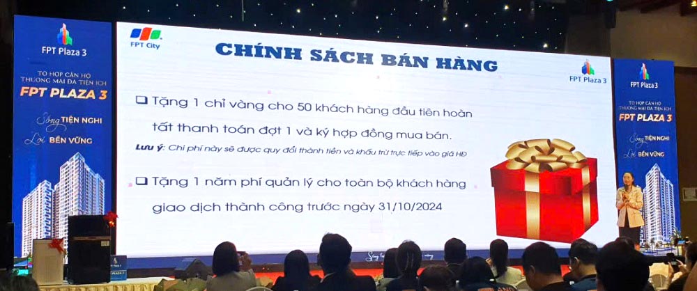 Chính sách bán hàng FPT Plaza 3